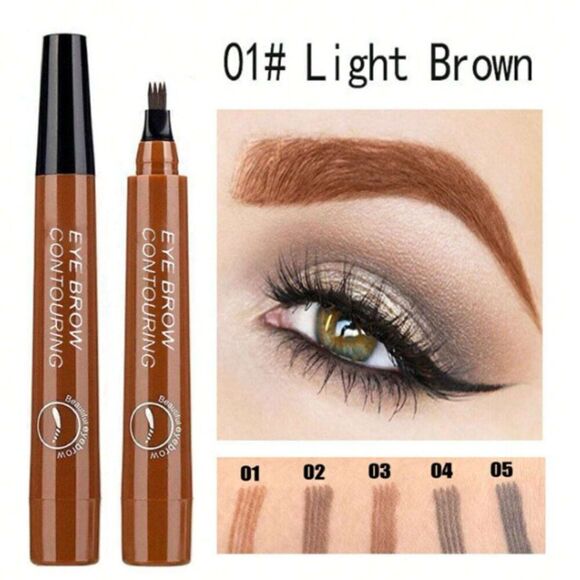 New! Waterproof Liquid Eyebrow Pen with Microblading Tip! - Picture 1 of 4